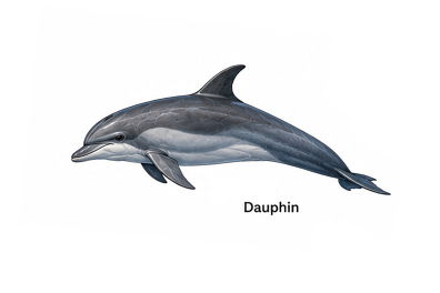 Dauphin commun (Delphinus delphis)